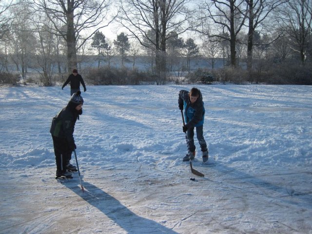 Schaatsen luchtverkenners 2012