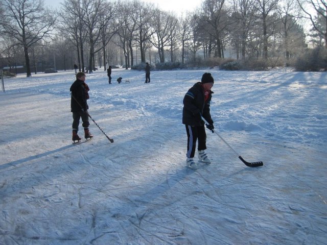 Schaatsen luchtverkenners 2012
