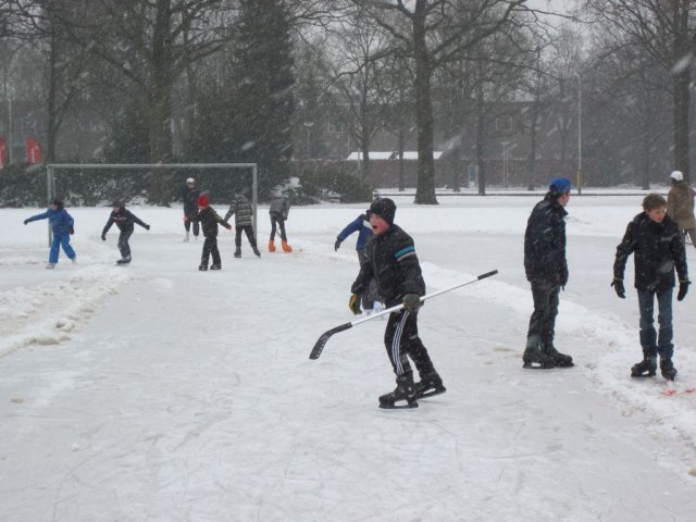 Schaatsen luchtverkenners 2013