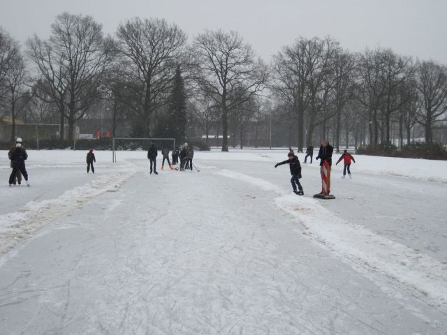 Schaatsen luchtverkenners 2013