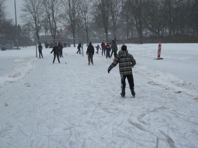 Schaatsen luchtverkenners 2013
