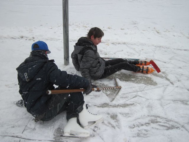 Schaatsen luchtverkenners 2013