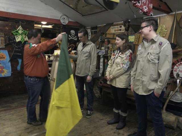 Installatie weekend gidsen 2013