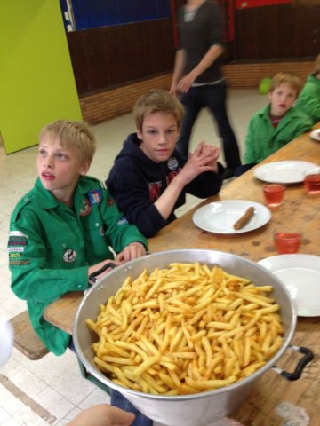 Vaderzoonweekend welpen 2013