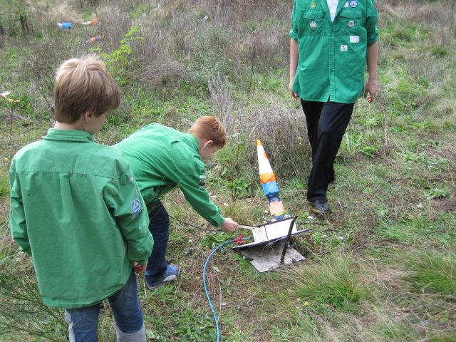 Waterraketten Welpen 2013