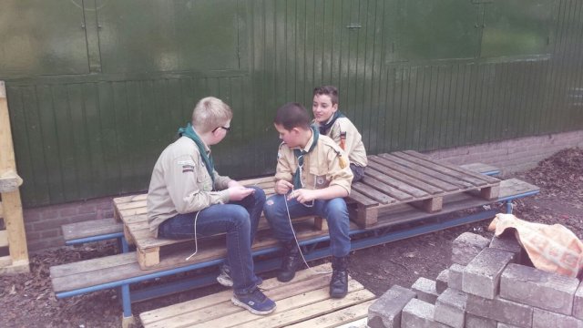 Sauna paasweekend verkenners 2016