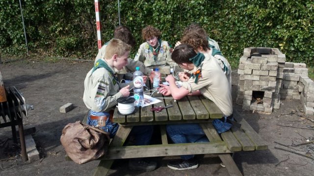 Sauna paasweekend verkenners 2016